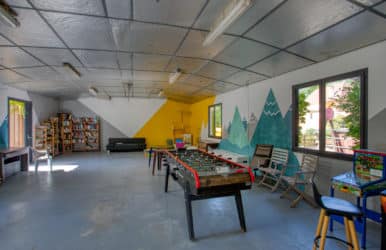 salle de jeux camping lascaux