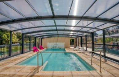 camping avec piscine couverte en Dordogne